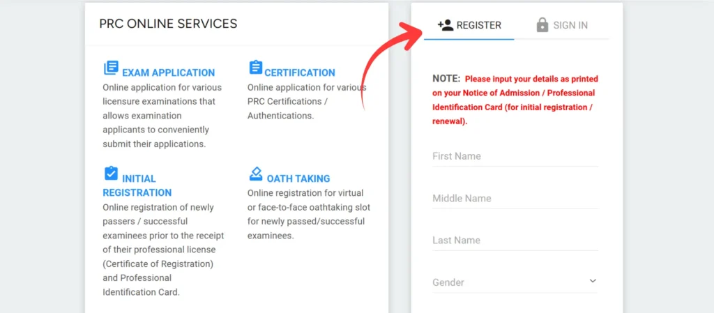 Enter your full name, birthdate, citizenship, civil status, and contact details exactly as on your valid ID or Notice of Admission. Match spacing and suffixes like Jr. or III precisely. Enter your full name, birthdate, citizenship, civil status, and contact details exactly as on your valid ID or Notice of Admission. Match spacing and suffixes like Jr. or III precisely.
