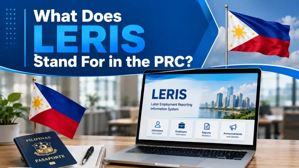 What Does LERIS Stand For in the PRC What Does LERIS Stand For in the PRC